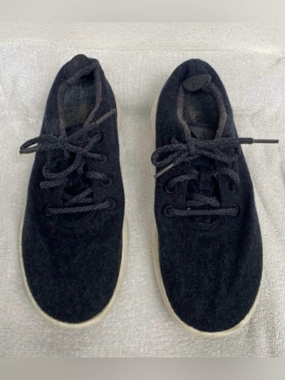 3/$25 Allbirds Men's Dark Gray Wool Runners Sneakers Size 9 Casual Streetwear